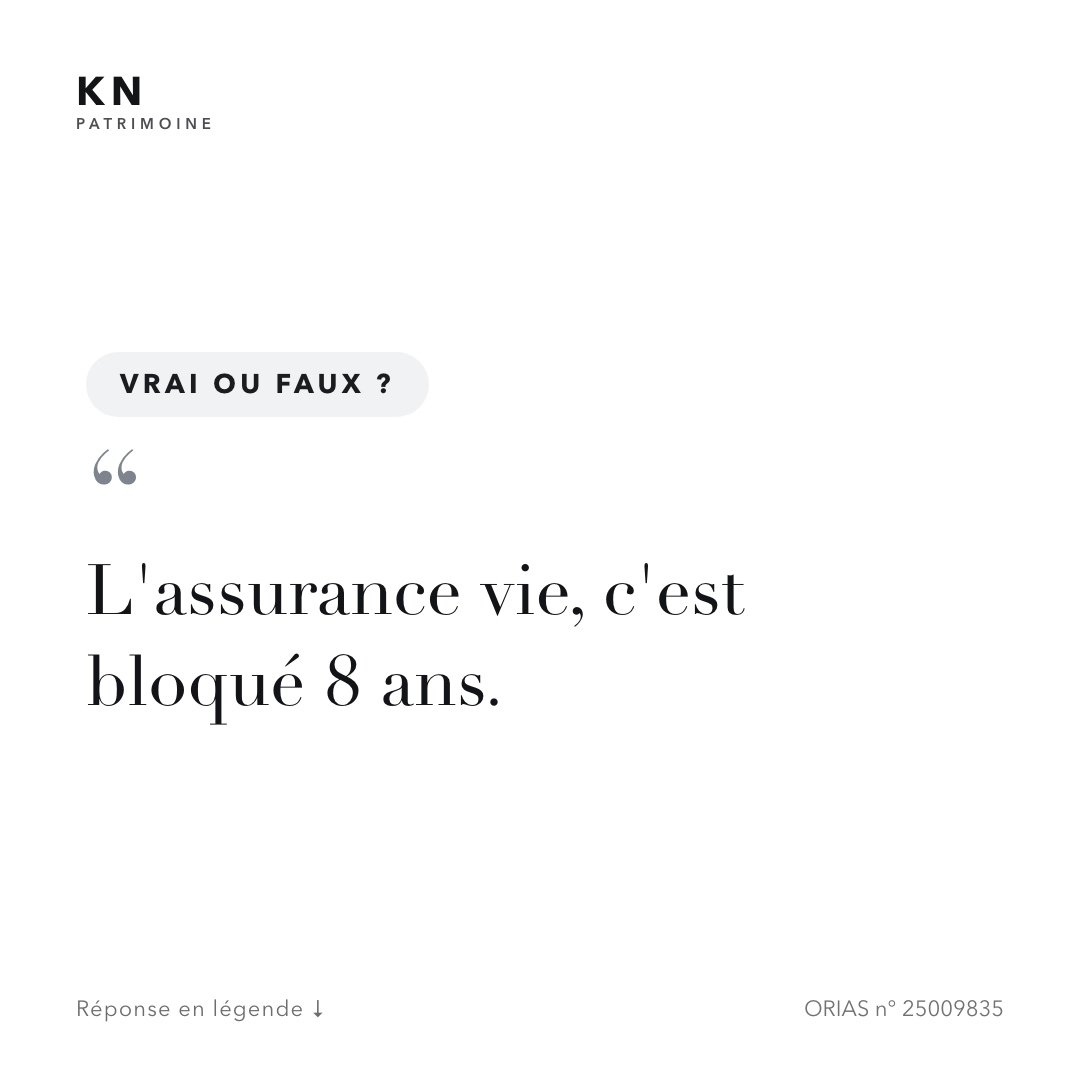 Vrai ou faux : les 8 ans de l’assurance-vie